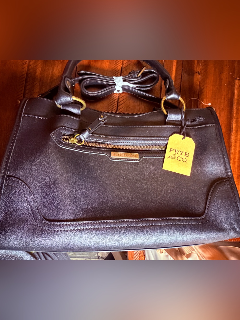 Frye and Co. Black Women’s Satchel -New